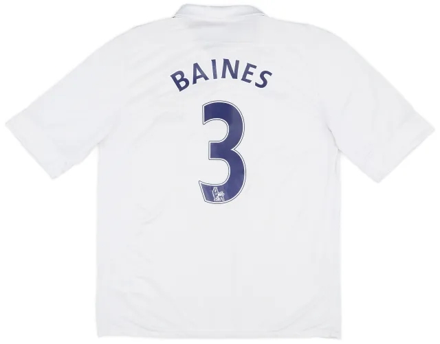 2012-13 Everton Third Shirt Baines #3 - 7/10 - (L)