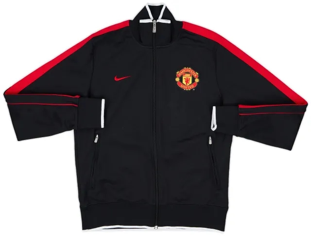 2011-12 Manchester United Nike N98 Track Jacket - 9/10 - (M)