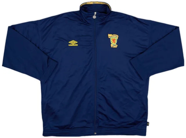 1994-96 Scotland Umbro Track Jacket - 8/10 - (XL)