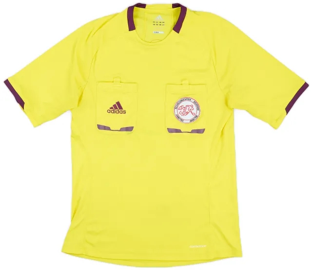 2011-12 Switzerland adidas Referee Shirt - 7/10 - (M)