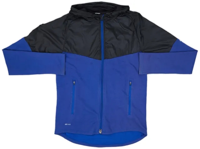 2012-13 Manchester United Nike Hooded Rain Jacket - 9/10 - (L)