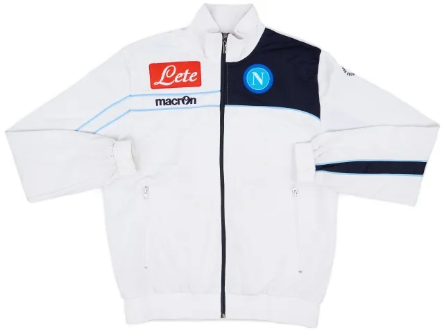 2011-12 Napoli Macron Track Jacket - 6/10 - (L)