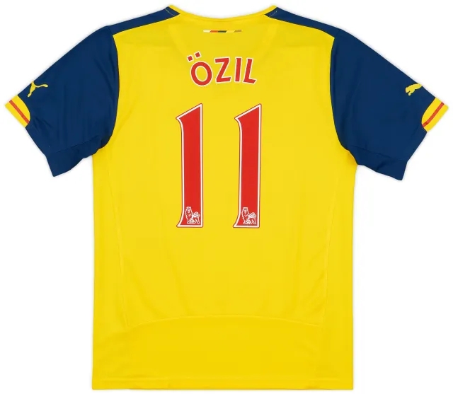 2014-15 Arsenal Away Shirt Ozil #11 - 7/10 - (S)