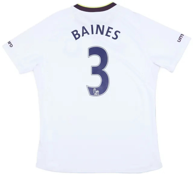 2014-15 Everton Third Shirt Baines #3 - 9/10 - (L)