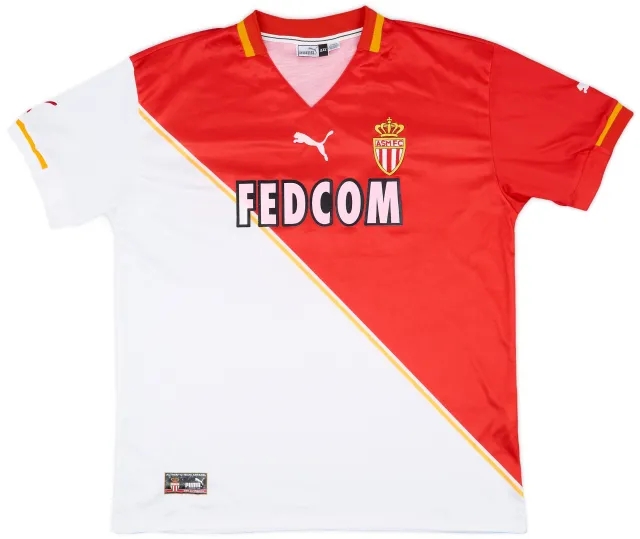 2001-02 Monaco Home Shirt - 5/10 - (XXL)