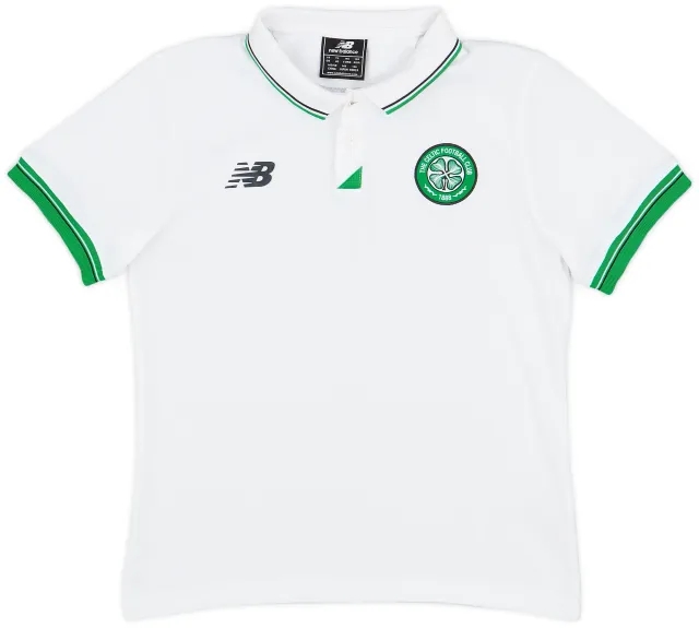 2016-17 Celtic New Balance Polo Shirt - 6/10 - (L.Boys)