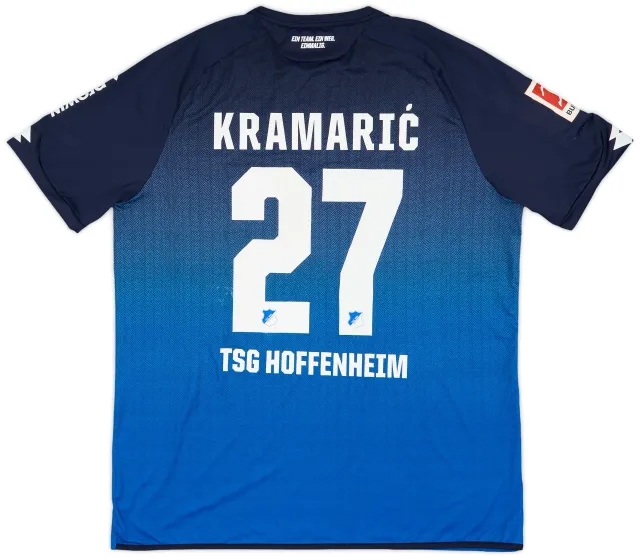 2017-18 TSG Hoffenheim Home Shirt Kramaric #27 - 7/10 - (3XL)