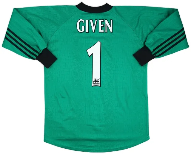 1997-98 Newcastle GK Shirt Given #1 - 9/10 - (M)