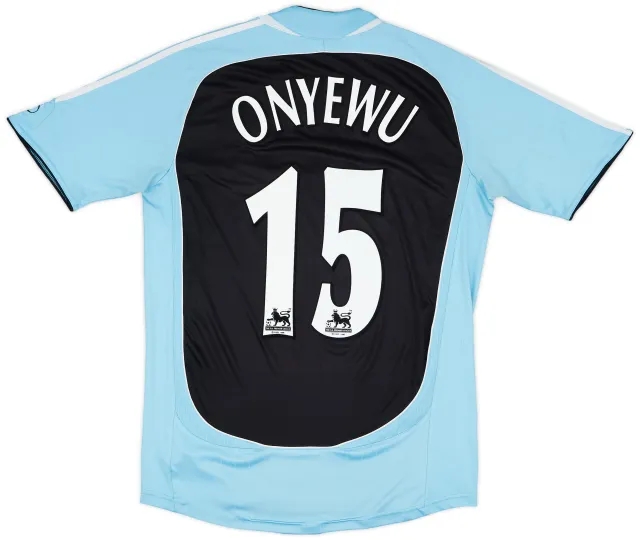 2006-07 Newcastle Third Shirt Onyewu #15 - 6/10 - (S)