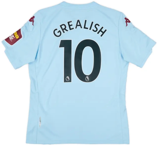 2019-20 Aston Villa Away Shirt Grealish #10 - 7/10 - (L)