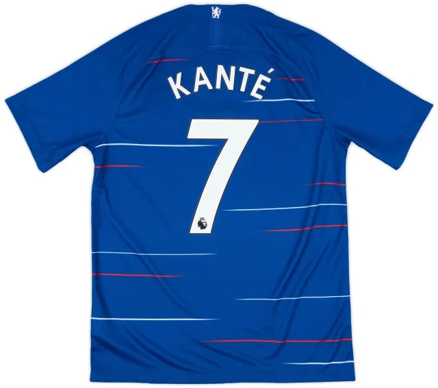 2018-19 Chelsea Home Shirt Kante #7 - 10/10 - (M)