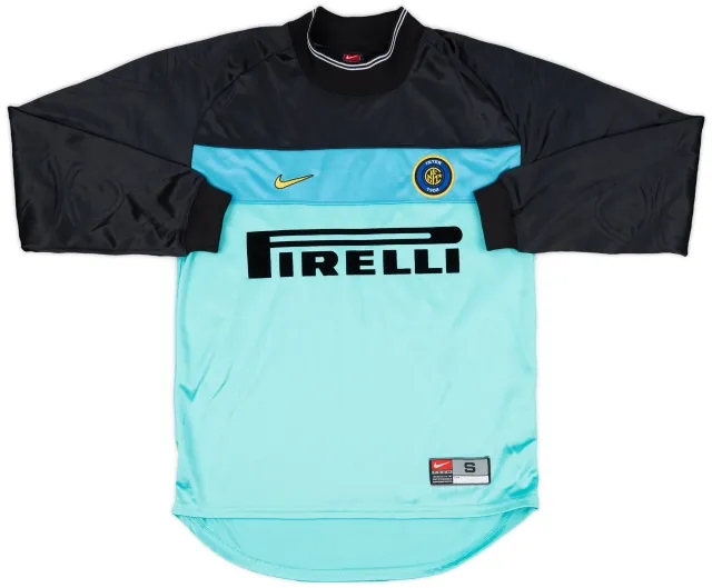 1999-00 Inter Milan GK Shirt - 8/10 - (S)