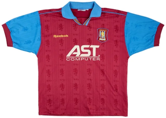 1995-97 Aston Villa Home Shirt - 6/10 - (L)