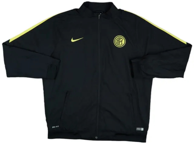 2015-16 Inter Milan Nike Track Jacket - 8/10 - (XXL)