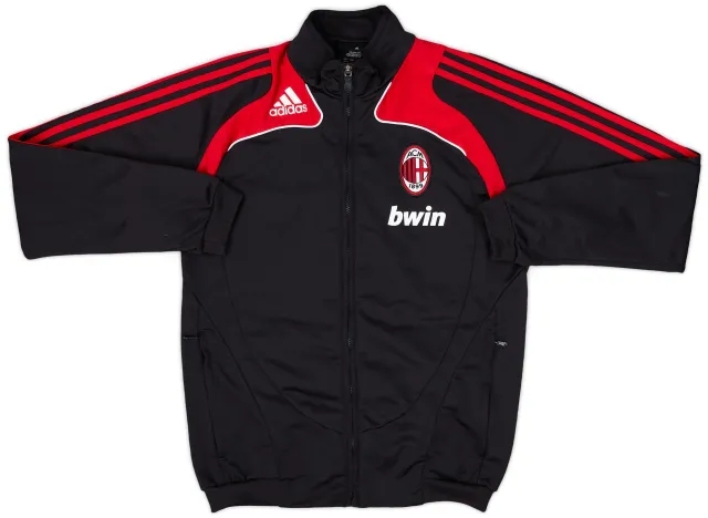 2008-09 AC Milan adidas Track Jacket - 8/10 - (S)