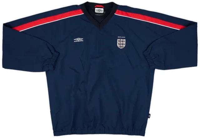 2000-02 England Umbro Drill Top - 8/10 - (L)