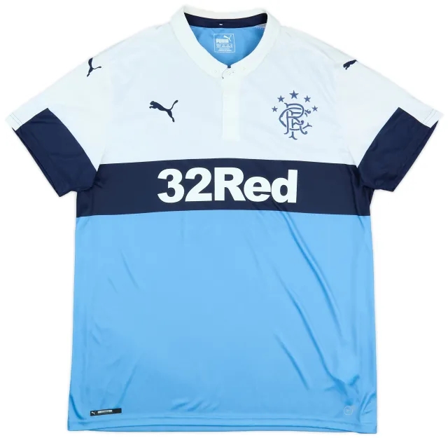 2016-18 Rangers Third Shirt - 8/10 - (XL)
