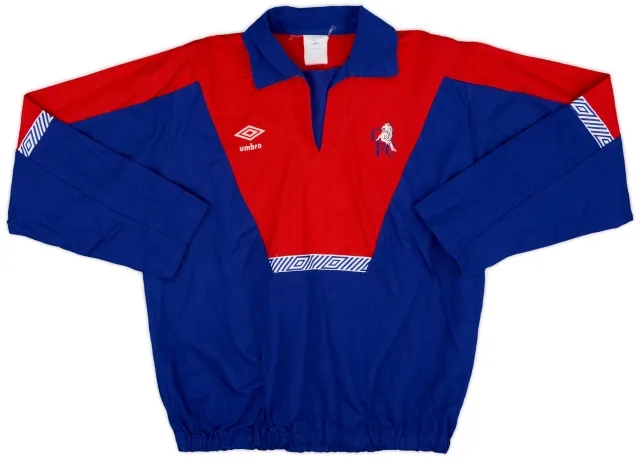 1991-92 Chelsea Umbro Drill Top - 9/10 - (M)