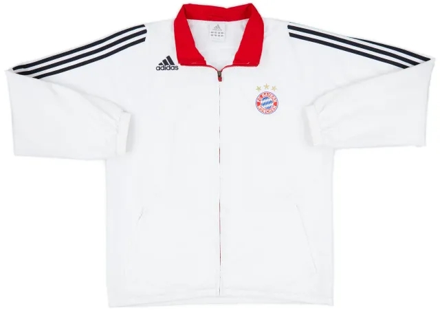 2007-08 Bayern Munich adidas Track Jacket - 8/10 - (L)