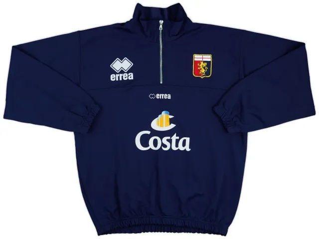 2004-05 Genoa Errea 1/4 Zip Drill Top - 8/10 - (XL)