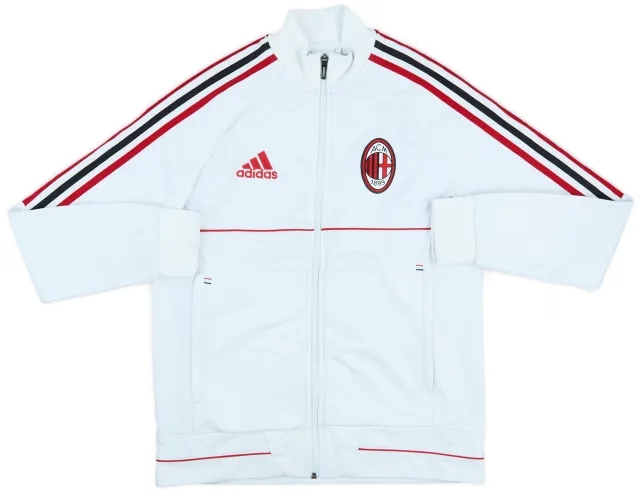 2017-18 AC Milan adidas Track Jacket - 8/10 - (L.Boys)
