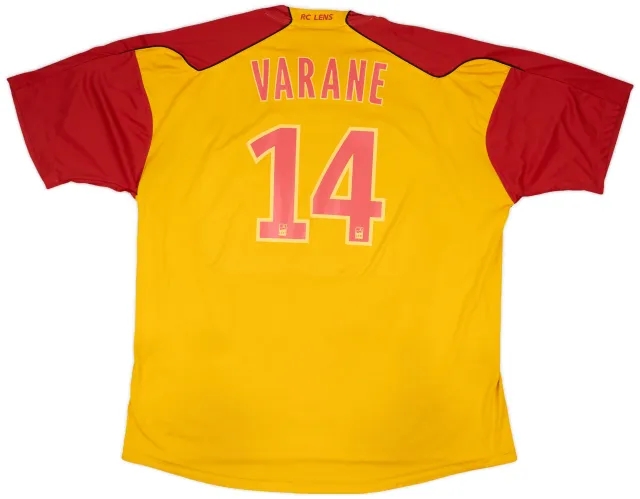 2010-11 Lens Home Shirt Varane #14 - 7/10 - (4XL)