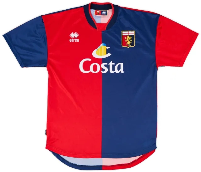 2003-04 Genoa Home Shirt - 9/10 - (S)