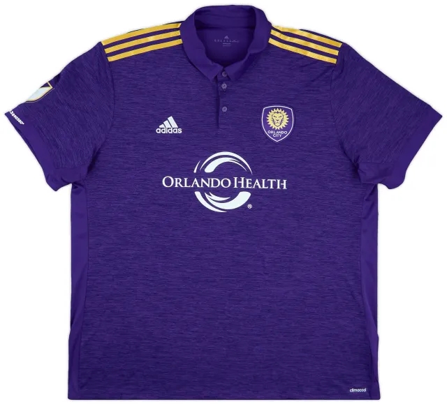 2017-18 Orlando City Home Shirt - 10/10 - (XXL)