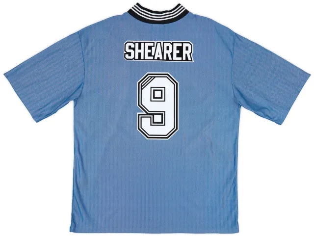 1996-97 Newcastle Away Shirt Shearer #9 - 9/10 - (XXL)