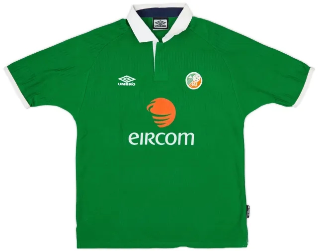 2000-01 Ireland Home Shirt - 9/10 - (M)