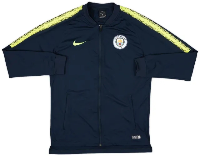 2018-19 Manchester City Nike Track Jacket - 8/10 - (M)