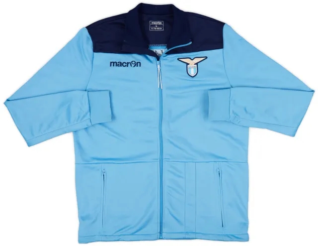 2012-13 Lazio Macron Track Jacket - 7/10 - (L)