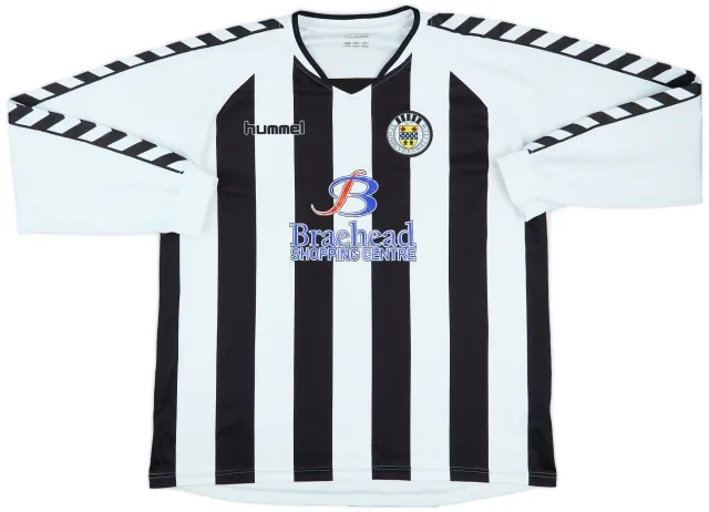 2007-08 St Mirren Home L/S Shirt - 7/10 - (XL)