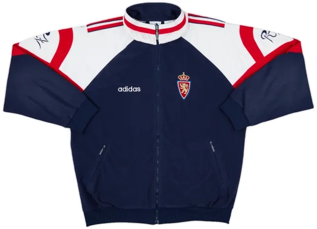 1997-98 Real Zaragoza adidas Track Jacket - 8/10 - (M/L)