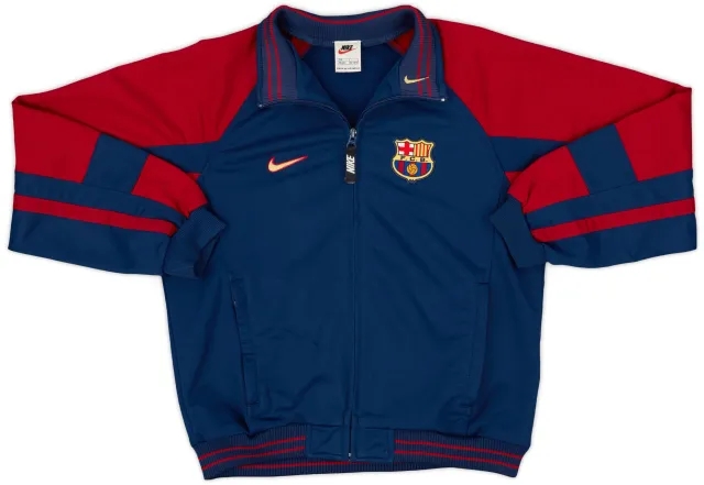 1998-99 Barcelona Nike Track Jacket - 7/10 - (L.Boys)