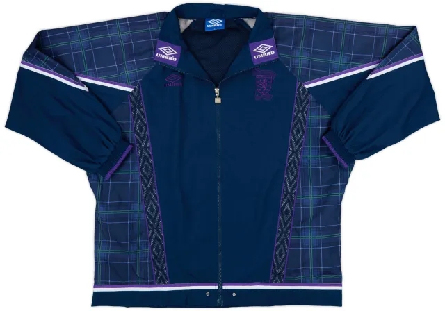 1994-96 Scotland Umbro Track Jacket - 9/10 - (L)