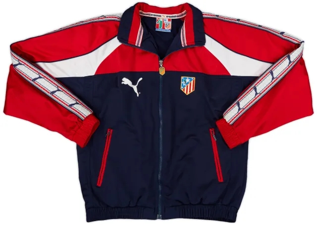 1996-97 Atletico Madrid Puma Track Jacket - 8/10 - (M)