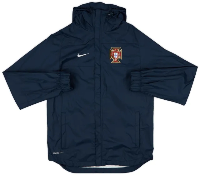 2010-11 Portugal Nike Hooded Rain Jacket - 7/10 - (S)
