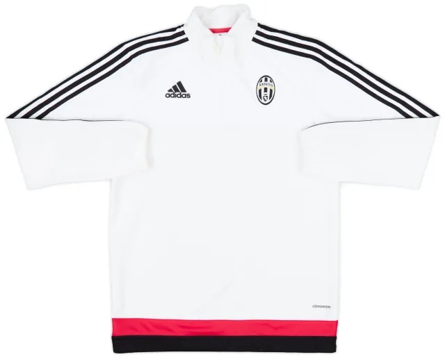 2015-16 Juventus adidas 1/4 Zip Training Top - 7/10 - (M)