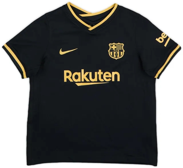 2020-21 Barcelona Away Shirt - 9/10 - (5-6 Years)