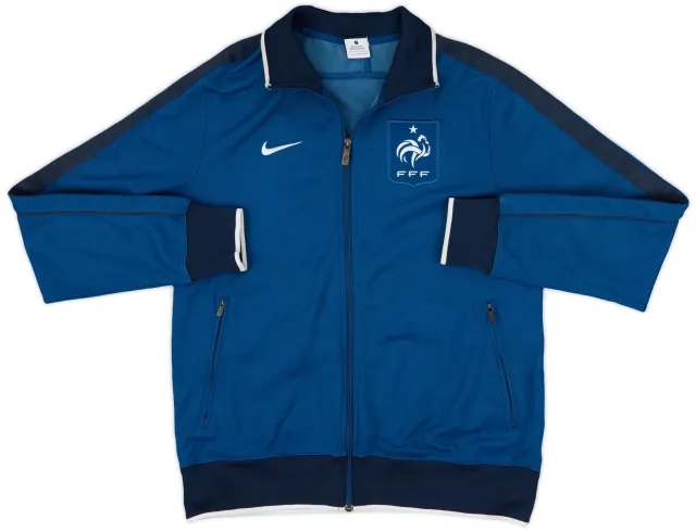 2011-12 France Nike N98 Track Jacket - 7/10 - (L)