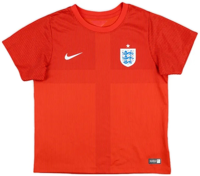 2014-15 England Away Shirt - 10/10 - (7-8 Years)
