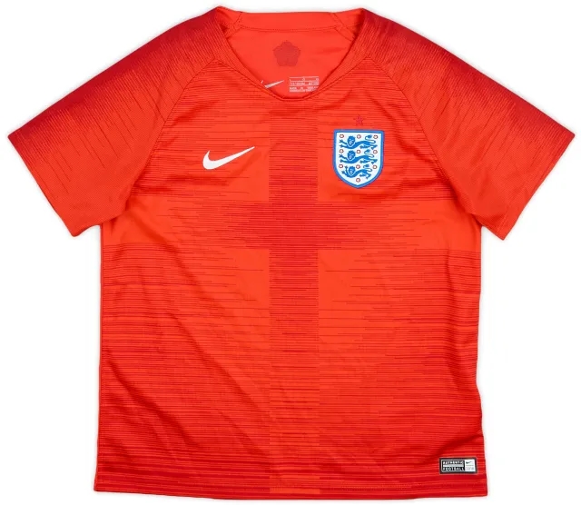 2018-19 England Away Shirt - 8/10 - (6-7 Years)