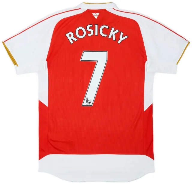 2015-16 Arsenal Home Shirt Rosicky #7 - 10/10 - (S)