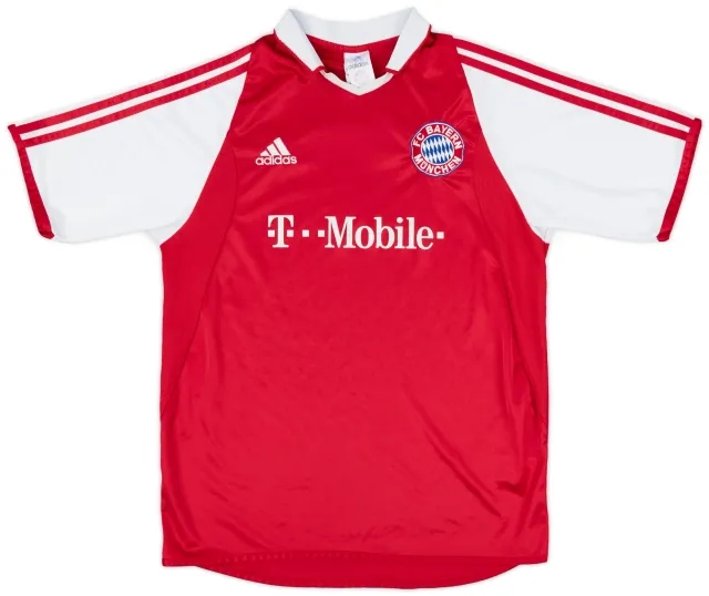 2003-04 Bayern Munich Home Shirt - 6/10 - (XL.Boys)