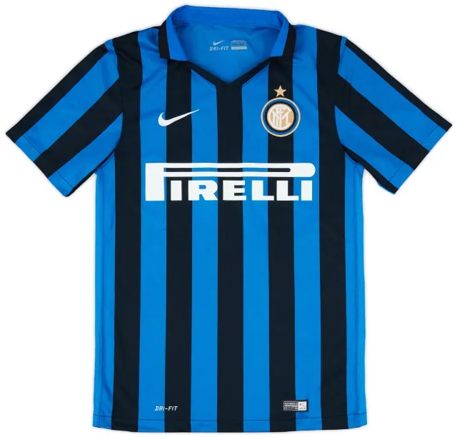 2015-16 Inter Milan Home Shirt - 8/10 - (S)