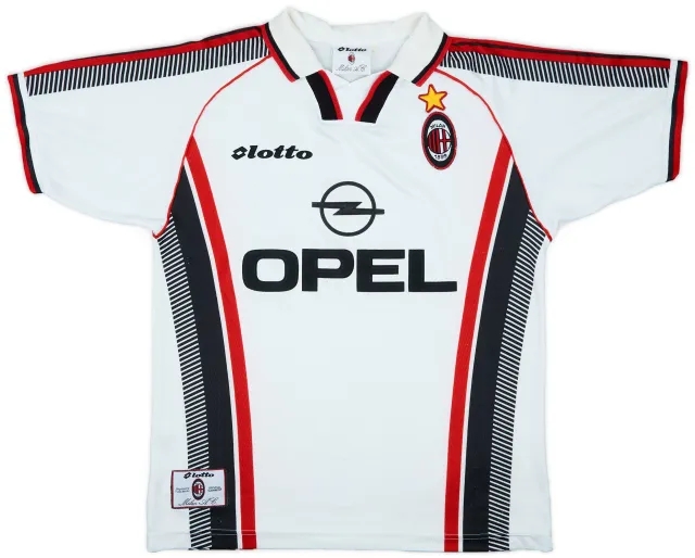 1997-98 AC Milan Away Shirt - 8/10 - (M)