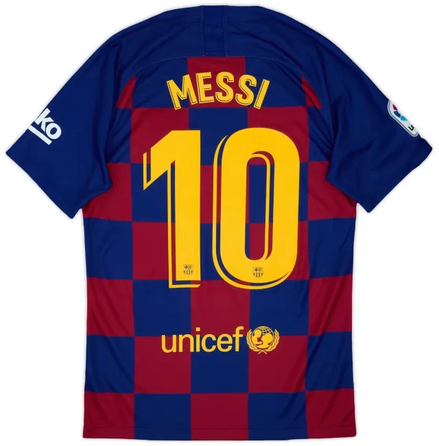 2019-20 Barcelona Home Shirt Messi #10 - 10/10 - (S)