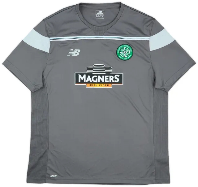 2016-17 Celtic New Balance Training Shirt - 9/10 - (XXL)