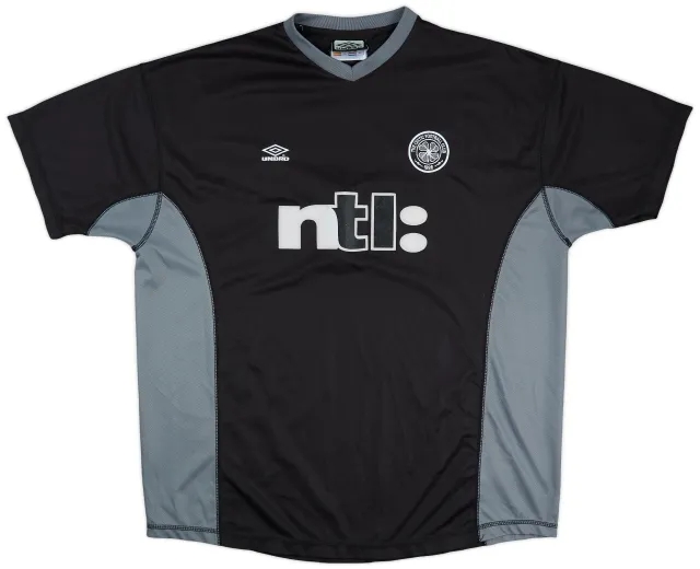 2001-02 Celtic Umbro Training Shirt - 8/10 - (XXL)